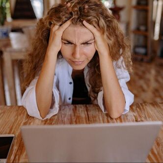 Person coping with chronic stress